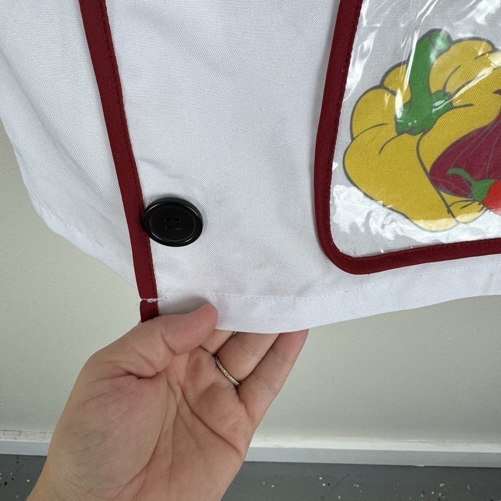 Disneyland Paris Ratatouille Chef Costume Kids 7/8 Chef Jacket Remy Halloween - Picture 8 of 9